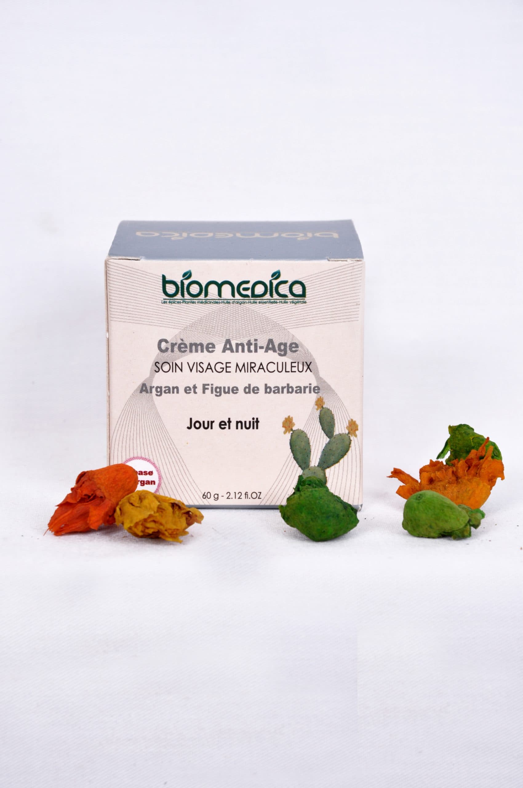 Anti-aging cream, Argan and prickly pear-60G
