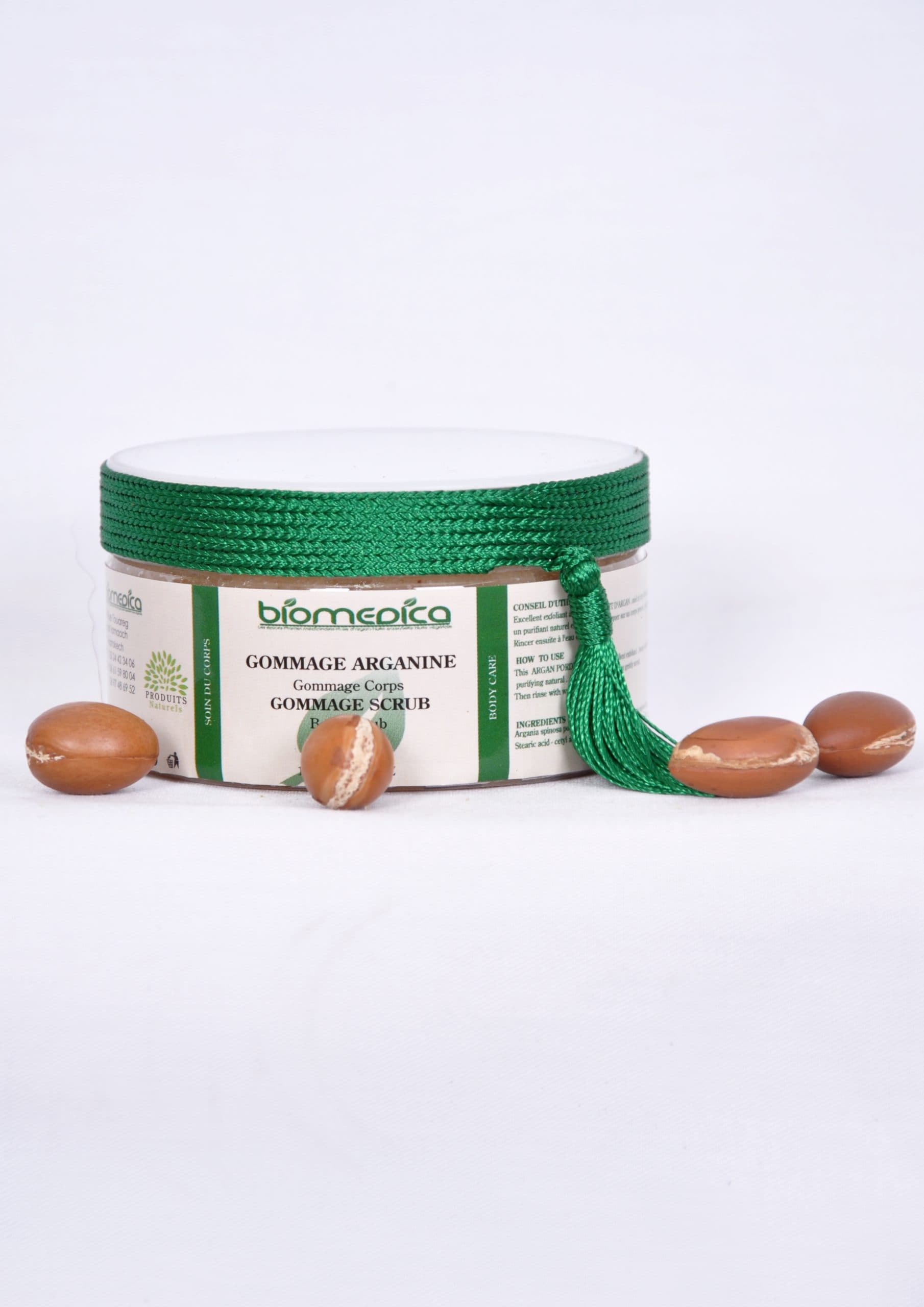 Arganine, Argan and honey face and body scrub-150G